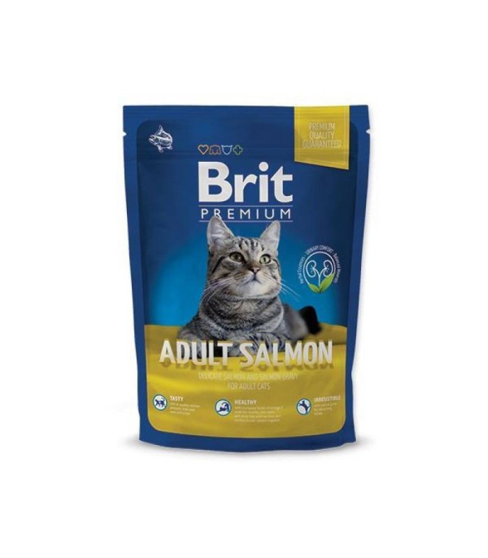 BRIT PREMIUM CAT ADULT SALMON 300 g