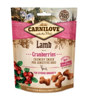CARNILOVE CRUNCHY SNACK LAMB WITH CRANBERRIES WITH FRESH MEAT 200g