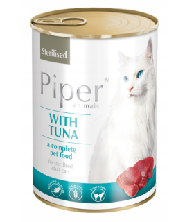 PIPER karma mokra dla kota sterylizowanego z tuńczykiem Dolina Noteci 400g