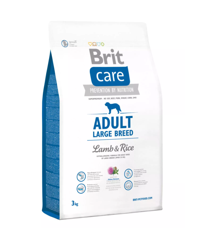 Brit Care Adult Large Breed LAMB & RICE 3 kg