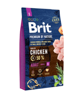 Brit Premium By Nature Adult S CHICKEN 8 kg