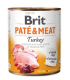 Brit Pate & Meat Dog Turkey INDYK 800g