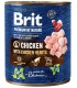 Brit Premium By Nature Chicken & Hearts KURCZAK 800g