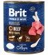 Brit Premium By Nature Beef & Tripe WOŁOWINA 800g
