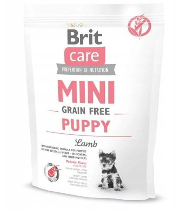 Brit Care Mini Grain-Free Puppy JAGNIĘCINA 400g