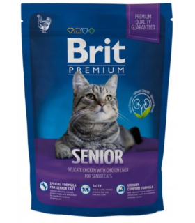 Brit Premium Cat Senior KURCZAK 800 g