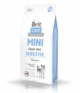 Brit Care Mini Grain Free Sensitive Dziczyzna VENISON 2kg