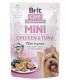 Brit Care Mini Chicken Tuna Fillets in Gravy KURCZAK TUŃCZYK 85g