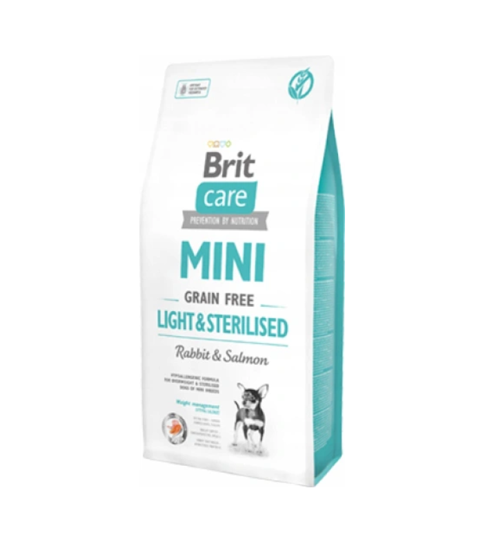 Brit Care Mini Grain-Free LIGHT & STERILISED 2kg