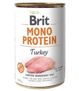BRIT Mono Protein Karma mokra dla psa z indykiem 400g