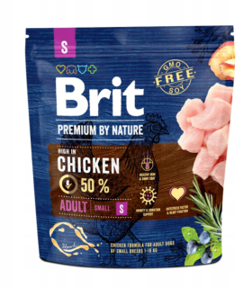 Brit Premium By Nature Adult S CHICKEN 1 kg