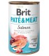 Brit Pate & Meat Dog Salmon ŁOSOŚ 400g