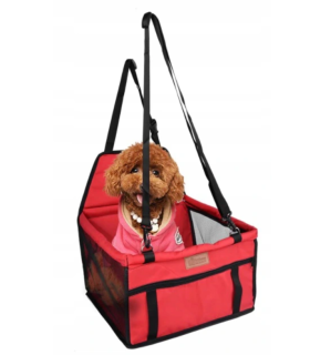 Transporter Fotelik dla Psa lub Kota do Samochodu PETSTORY (Czerwony)