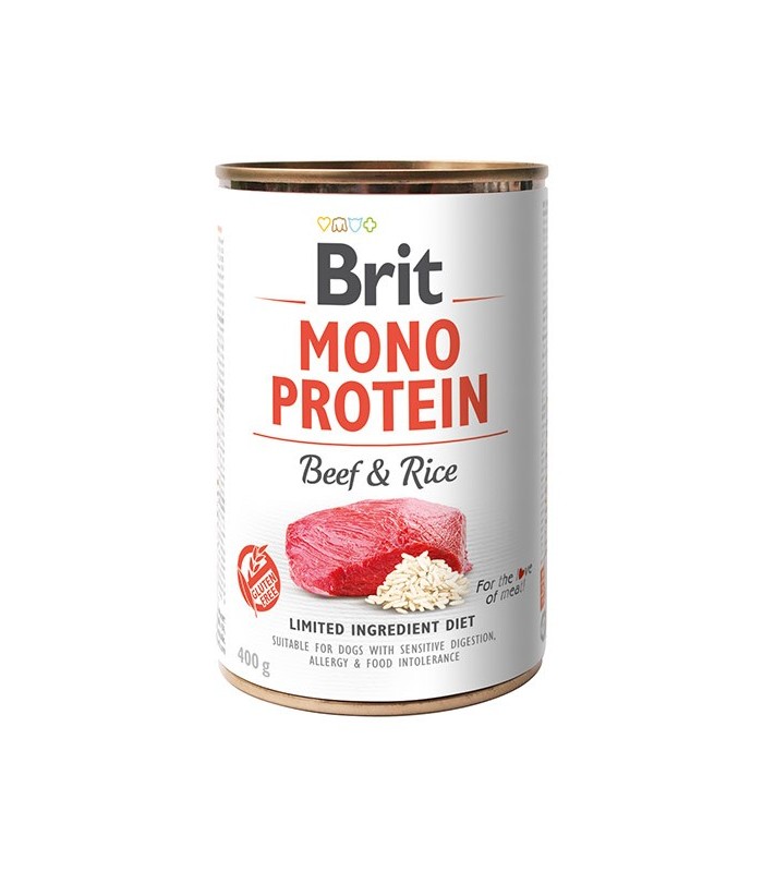 Brit Mono Protein Beef & Rice WOŁOWINA 400g