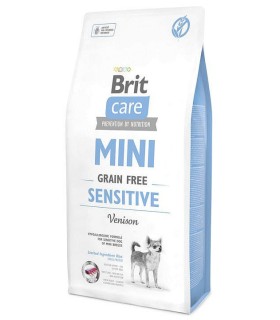 Brit Care Mini Grain Free Sensitive Karma sucha dla małych ras Dziczyzna VENISON 7kg