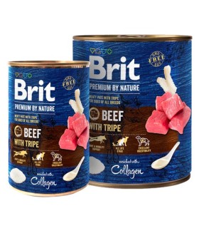 Brit Premium By Nature Beef & Tripe WOŁOWINA 800g