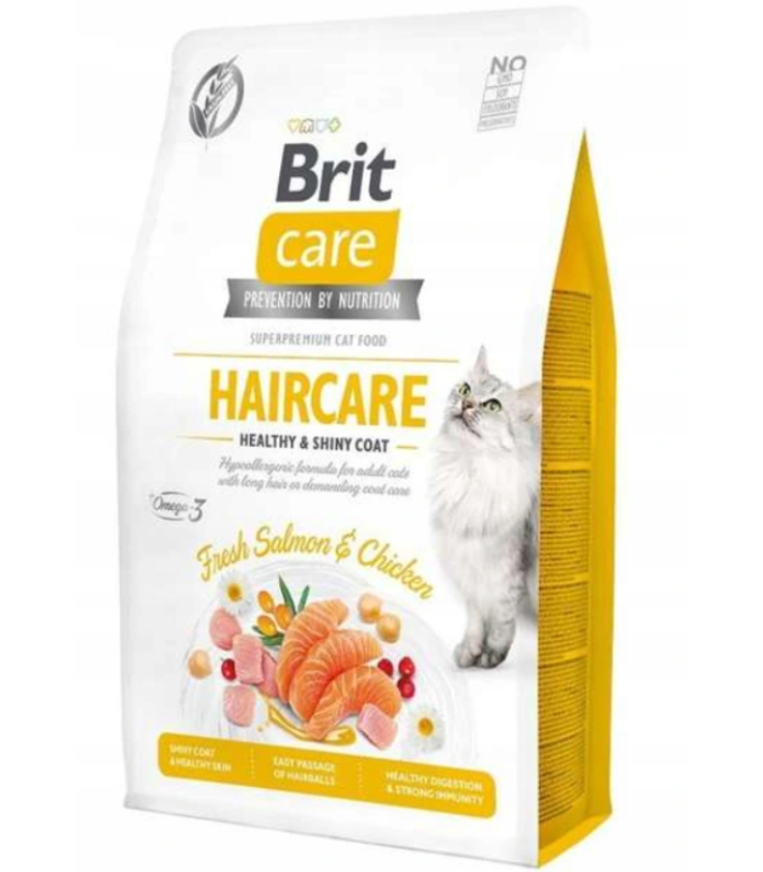 BRIT CARE CAT Grain-Free HAIRCARE Healthy and Shiny Hair 2kg