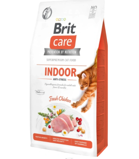 BRIT CARE CAT Grain-free INDOOR Anti Stress 7 kg | Zoo24.pl