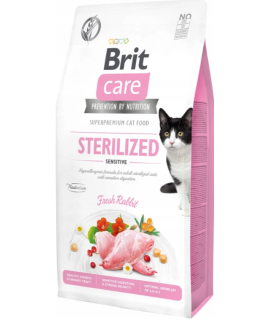 BRIT CARE CAT Grain-free Sterilized Sensitive 2kg | Zoo24.pl