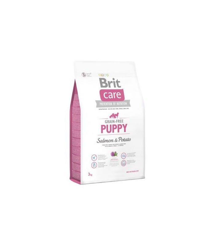 Brit Care Grain Free Puppy SALMON & POTATO 3kg