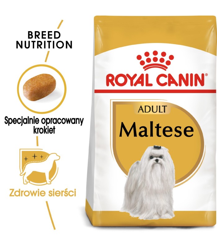Royal Canin Breed Maltese Adult - Karma Sucha dla Psów Dorosłych Maltańczyk 1,5kg