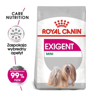 Royal Canin Care Nutrition Exigent Mini - Karma Sucha dla Psów Ras Małych, Wybrednych 3kg