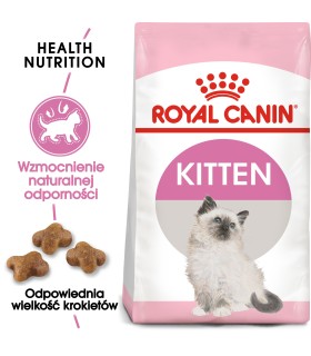 Royal Canin Kitten - Karma Sucha dla Kociąt od 4 do 12 Miesiąca Życia 400g
