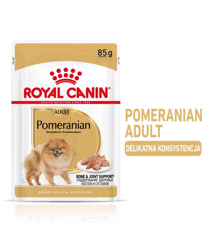 Royal Canin Breed Pomeranian Adult - Karma Mokra Pasztet dla Psów Dorosłych Rasy Szpic Miniaturowy 85g