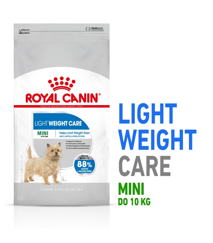 Royal Canin Mini Light Weight Care Adult - Karma Odchudzająca Rasy Małe, Psy Dorosłe 1kg