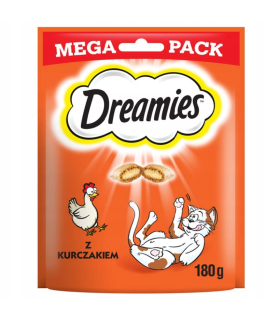 DREAMIES Przysmaki z Kurczakiem dla Kota MEGA PACZKA 4 x180g