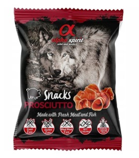 Alpha Spirit Smaczki Trenerki dla Psa PROSCIUTTO 50g | Zoo24.pl