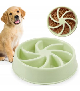 Miska spowalniająca jedzenie dla psa (Zielony) PETSTORY 500ml