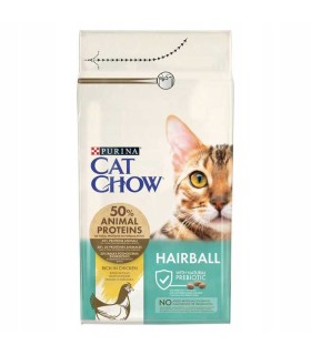 PURINA CAT CHOW Hairball Odkłaczająca Karma dla Kota 1,5kg