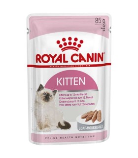 Royal Canin FHN Kitten Loaf Mousse - Karma Mokra Pasztet dla Kociąt do 12 Miesiąca Życia 85g