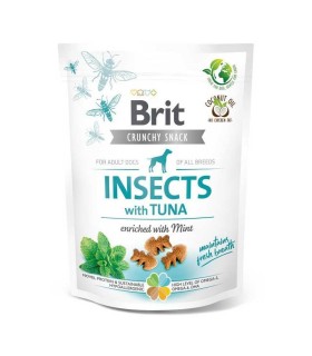 BRIT CARE INSECTS TUNA Crunchy Snack dla Psa 200g