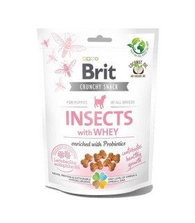 BRIT CARE INSECTS WHEY Snack Przysmak PUPPY 200g