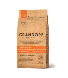 GRANDORF Junior Lamb & Brown Rice 1kg