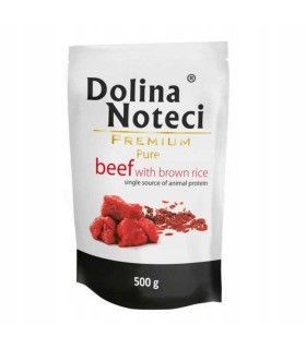 DOLINA NOTECI Premium Pure Wołowina z Ryżem 500g