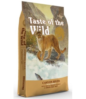 Taste of the Wild Canyon River Feline z pstrągiem i łososi