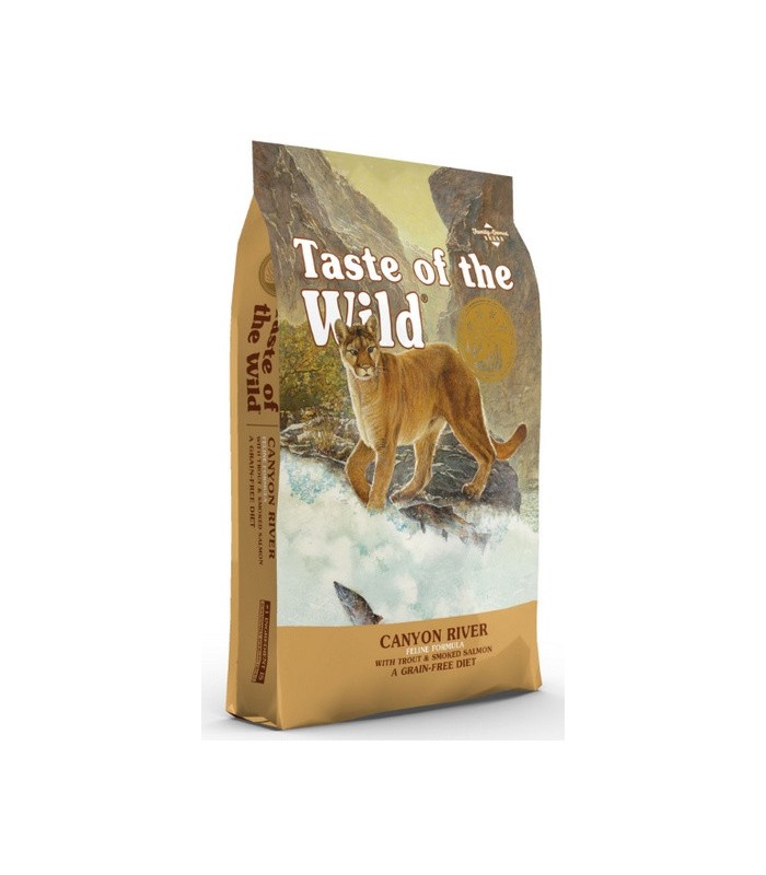 Taste of the Wild Canyon River Feline z pstrągiem i łososi
