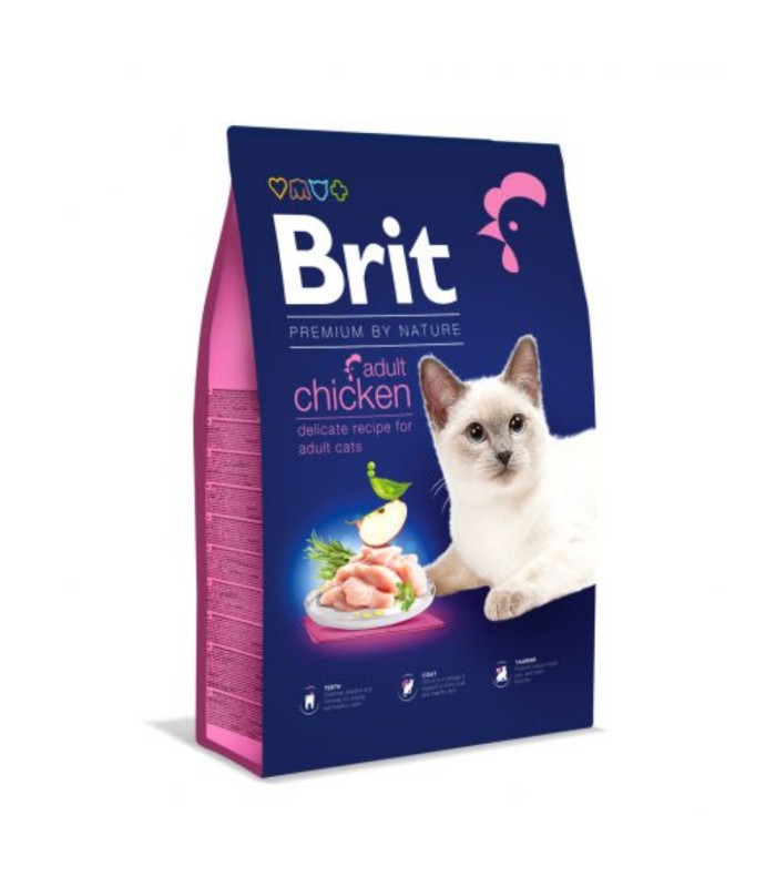 Brit Premium Cat Adult KURCZAK 300 g