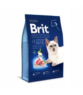BRIT Premium Sterilised Karma dla kota Jagnięcina 1,5kg