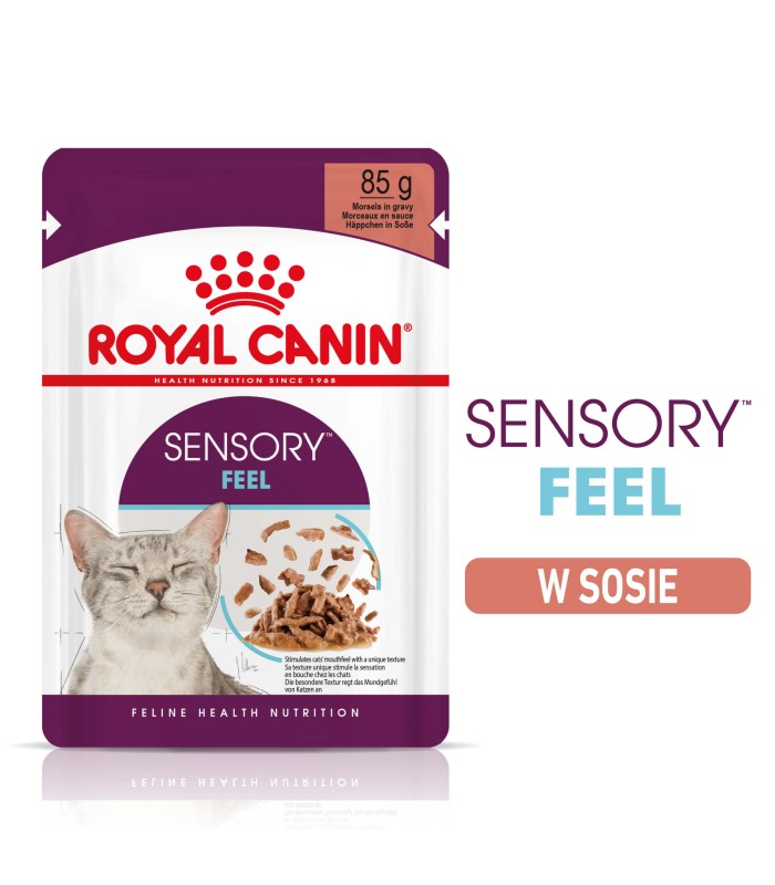Royal Canin FHN Feel Taste - Karma Mokra w Sosie dla Kotów Dorosłych 85g