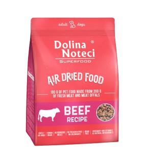 Dolina Noteci Superfood Karma Suszona dla Psa Wołowina 1kg  |