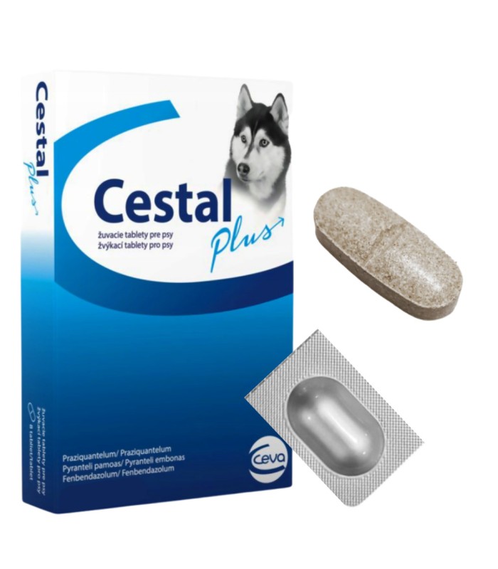 Cestal Plus Tabletka dla Psa na Odrobaczanie 1 szt.