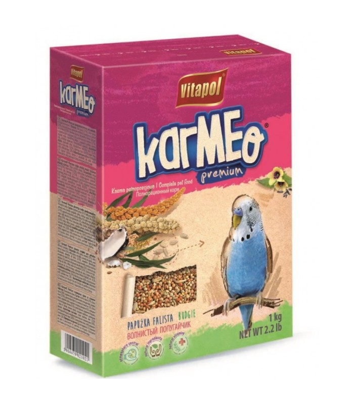 VITAPOL Karmeo Pokarm Karma dla Papugi Falistej 1kg