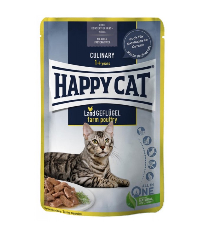 Happy Cat Culinary Karma Mokra dla kota kurczak w sosie Układ Pokarmowy 85g