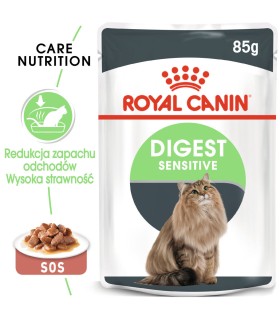 ROYAL CANIN FCN Digest Sensitive Karma Mokra w sosie dla kotów wrażliwy przewód pokarmowy 85g