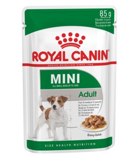 ROYAL CANIN Karma Mokra w sosie dla psów dorosłych ras małych 85g   |