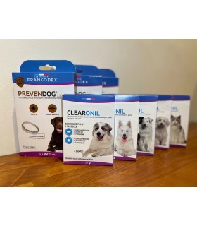CLEARONIL na pchły i kleszcze dla średnich psów (10-20 kg) 134 mgx3